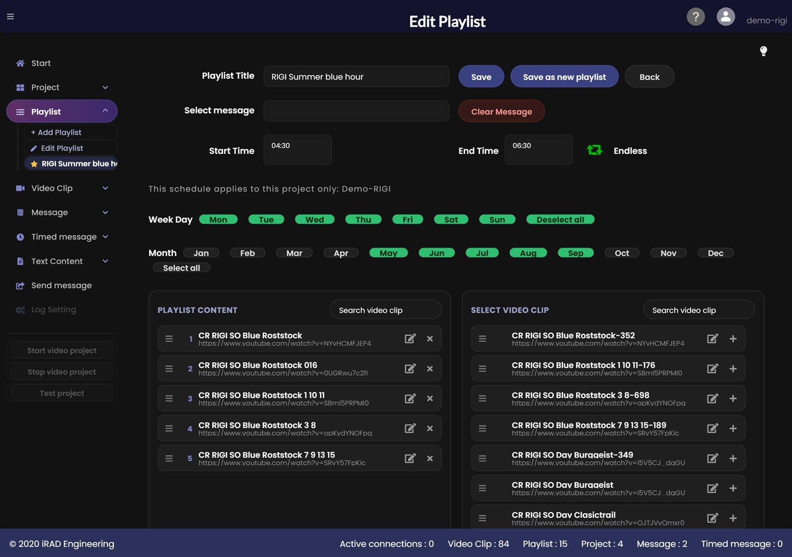 Example: scheduling in a project