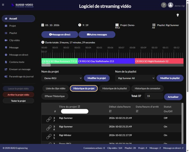 Surveillance : historique du projet