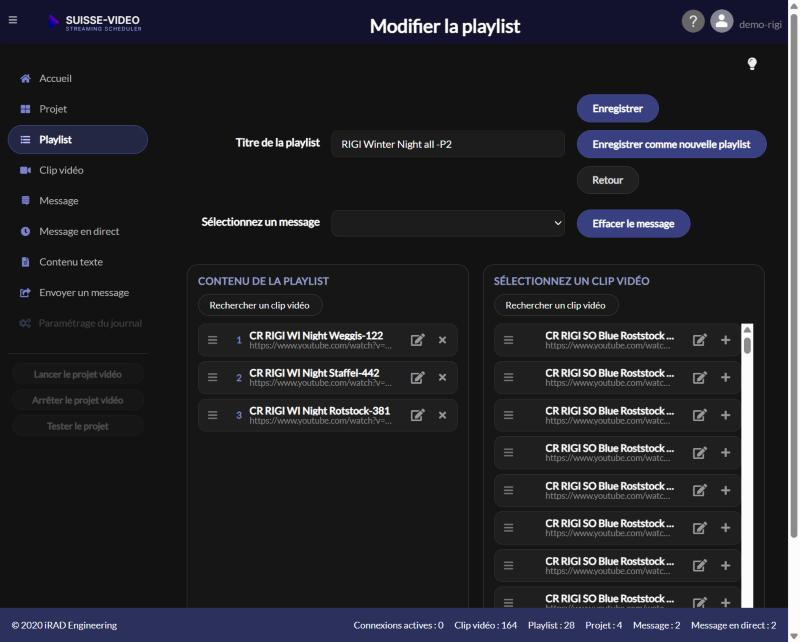 Créer une playlist