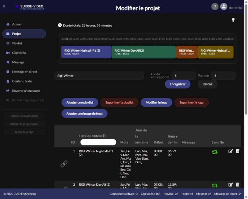 Exemple : planification dans le projet